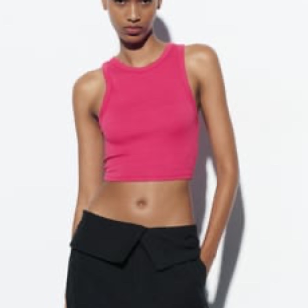 PINK ZARA TANK